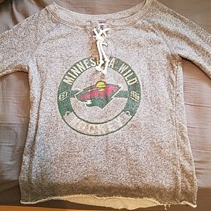 Women's MN Wild Sweatshirt